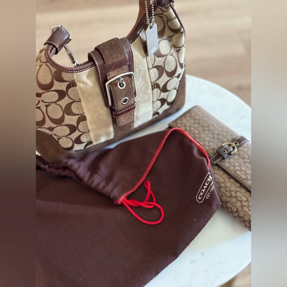 Coach Handbag w/Wallet